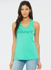 Women’s Banded Helix Vert Racerback Hero Image